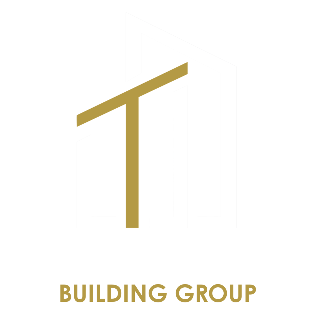 Τσικνάκης Building Group λογότυπο λευκό
